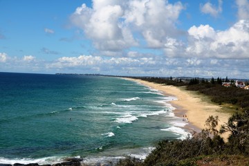 Fototapeta premium Sunshine Coast in Queensland, Australia