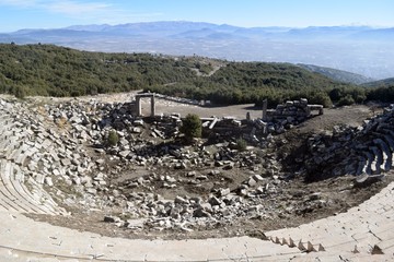 Kibyra or Cibyra (Greek: Κιβύρα), also referred to as Cibyra Magna, is an ancient city and an archaeological site in south-west Turkey, near the modern town of Gölhisar, in Burdur Province. It was the