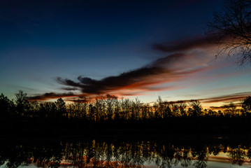 Sunrise on the Pond