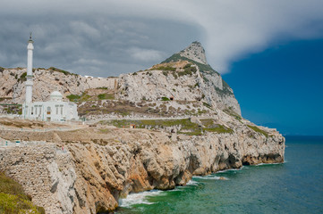 Europa Point Mosque Ibrahim-al-Ibrahim in Gibraltar