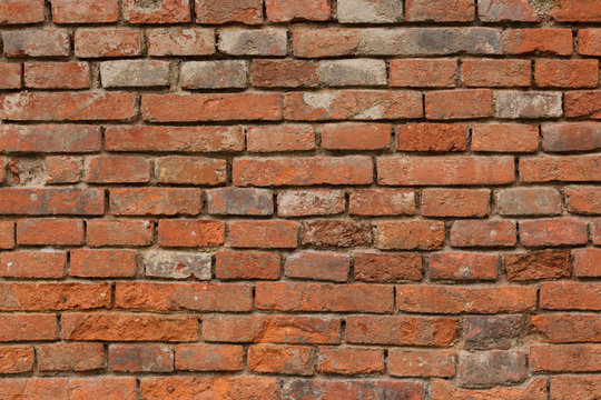 Old brick wall. Background texture