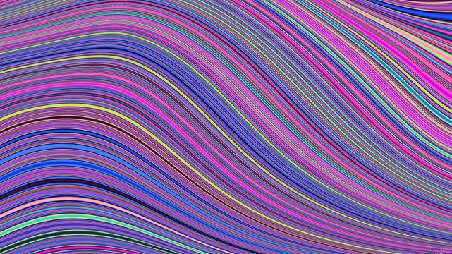 Wave multicolor abstract modern headers background