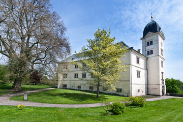 Fototapeta na wymiar castle Hruby Rohozec, town Turnov, Bohemian Paradiise, Czech republic
