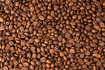 Background from coffee beans.
