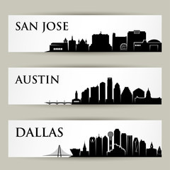 Fototapeta premium United States of America cityscapes
