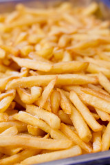 Close Up French Fried Potato