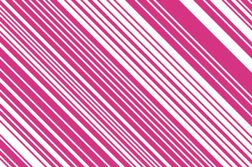 Christmas candle, lollipop pattern. Striped diagonal background with slanted lines. Stripy backdrop Vector illustration