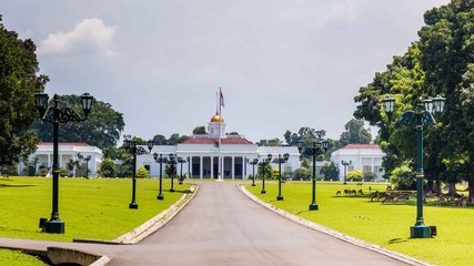  Presidential Palace of the Republic of Indonesia in Bogor, West Java, Indonesia