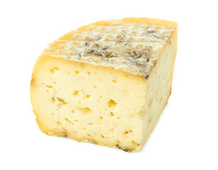 cheese isolated on white