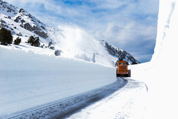 winter season closed roads