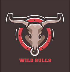 bull head emblem