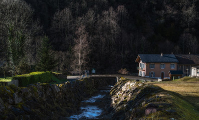 Obraz premium Village de Salau en Ariège
