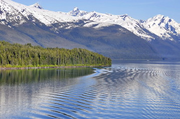 Endicott Arm Fjord in Alaska, United States