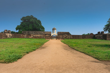 Entrance of Sadras Dutch Fort, near Chennai, Tamil Nadu