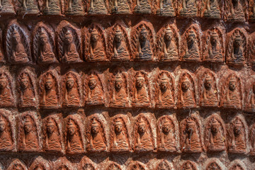 Buddhists temple in Saddar cave near Hpa-an in Myanmar