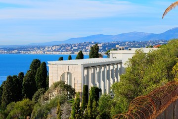 Naklejka premium Maeterlinck palais in Nice, France