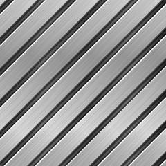 Metal texture with diagonal brushed planks