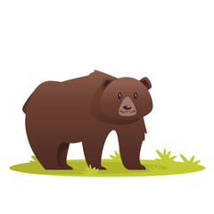 Obraz premium illustration of bear