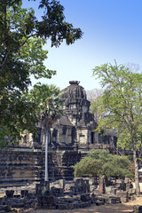 Ancient Khmer temple, 11th century,  Baphuon Temple in Siem Reap, Cambodia..