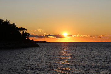 Sonnenuntergang bei Cavtat