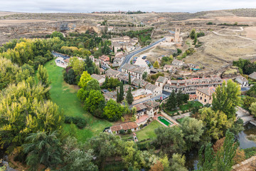 Fototapeta na wymiar the surroundings of Segovia, Spain