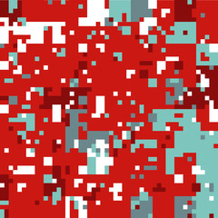 Christmas Pixel Pattern