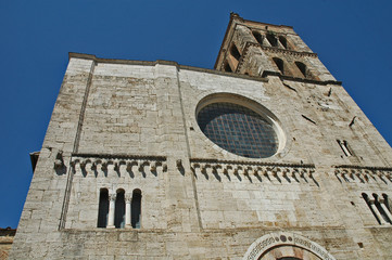 Bevagna, Umbria - la chiesa di San Michele Arcangelo