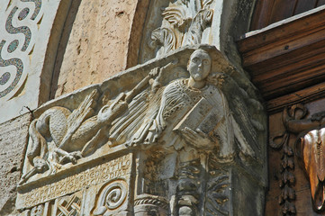 Bevagna, Umbria - la chiesa di San Michele Arcangelo
