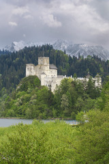 Old castle in the mountains