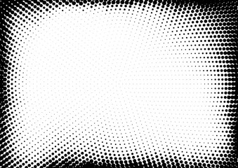 Halftone dotted background for business design
