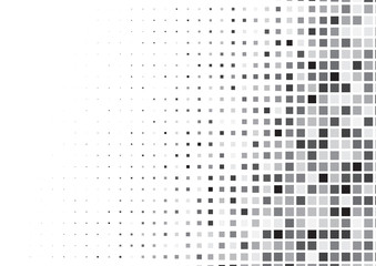 Halftone background made of squares