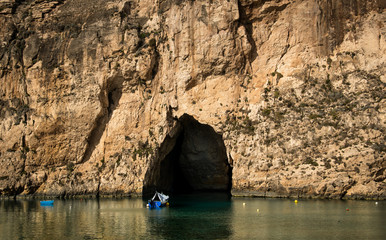 Inland Sea Divesite - blue hole Malta
