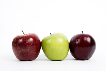 Three apples