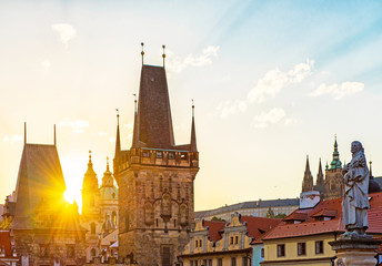 Fototapeta premium Charles Bridge in Prague, Czech Republic