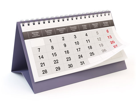 Purple Calendar