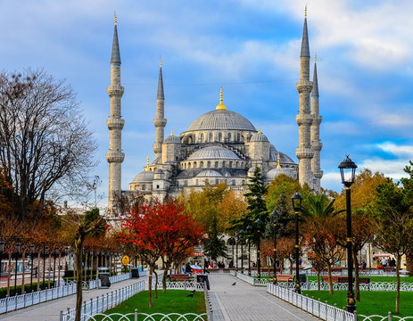 Blue Mosque (Sultan Ahmed Mosque) Istanbul Turkey