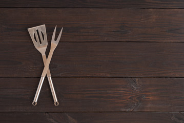 culinary wooden background