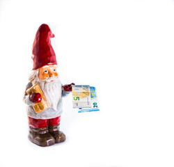 White money gnome