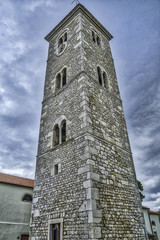 Fototapeta na wymiar Tower in Nin, Croatia