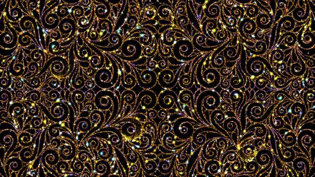 Vintage Decorative Pattern  Loop