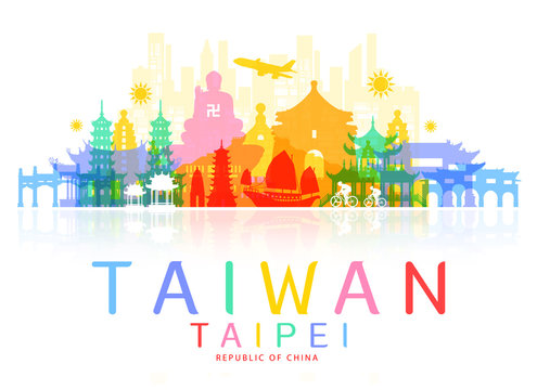 Taiwan Travel Landmarks.