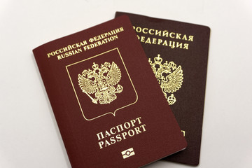 Two passports . Plan your trip. The family immigrated.