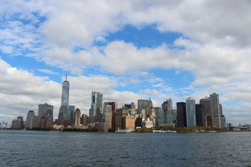 Fototapeta na wymiar Skyline of Manhattan