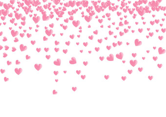 Happy Valentine's Day. Love valentine's background with hearts. Happy Valentines Day Background with 3D Realistic Red Hearts. Valentine's day abstract background.