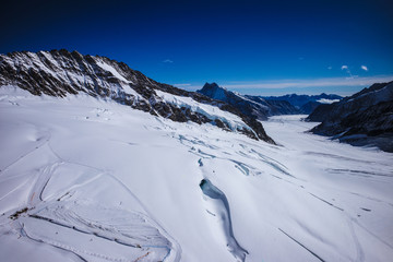 Obraz premium Swiss Jungfrau Mountain