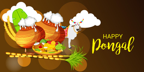 Fototapeta premium Happy Pongal