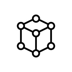 Molecule flat icon