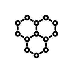 Molecule flat icon