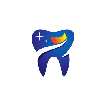 abstract dental logo