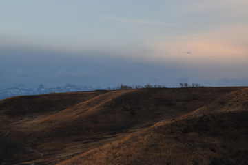 Prairie Skies in Winter